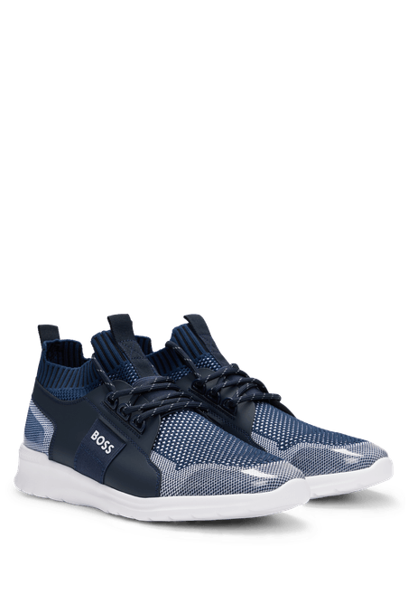 TENIS CON DETALLES DE LA MARCA HOMBRE