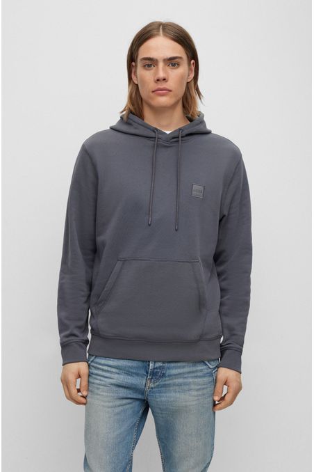 HOODIE REGULAR FIT CON CAPUCHA DE ALGODÓN HOMBRE