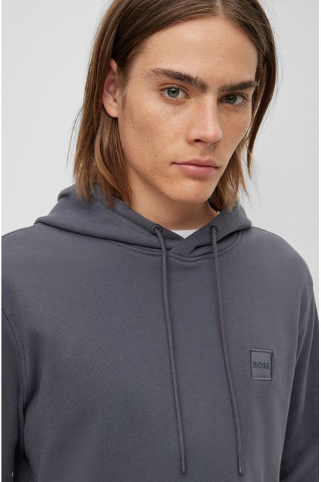 HOODIE REGULAR FIT CON CAPUCHA DE ALGODÓN HOMBRE