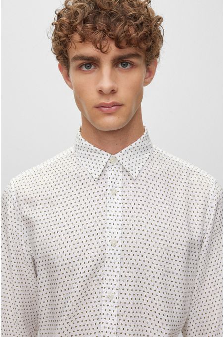 CAMISA SLIM FIT DE TEJIDO HOMBRE
