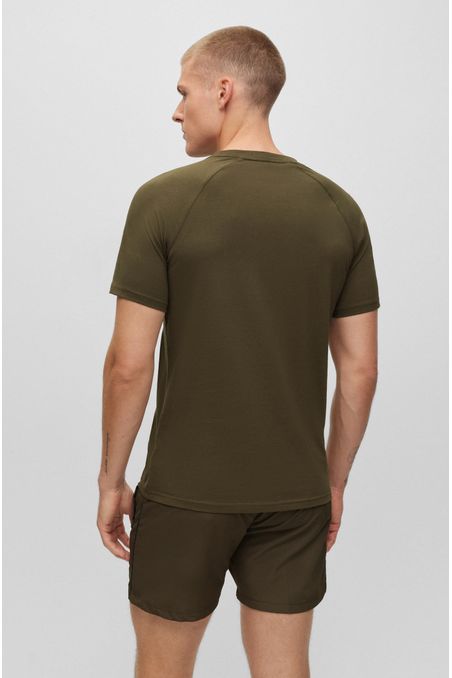 CAMISETA DE PLAYA SLIM FIT CON PROTECCIÓN SOLAR UV 50+ HOMBRE