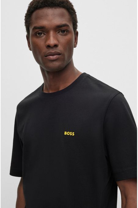 CAMISETA RELAXED FIT DE ALGODÓN CON ESTAMPADOS HOMBRE