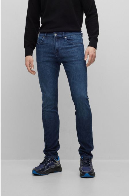 JEANS SLIM FIT DENIM LIGERO HOMBRE