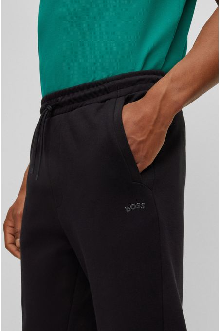 PANTALONES DE SUDADERA EN ALGODÓN CON LOGO HOMBRE