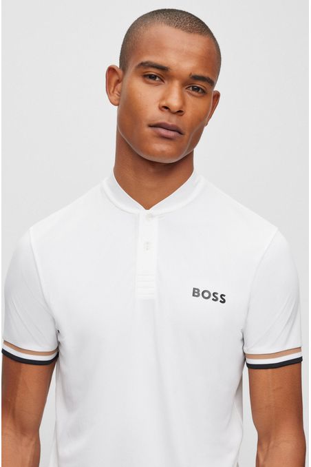 POLO PARA TENIS SLIM FIT BOSS X MATTEO BERRETTINI HOMBRE