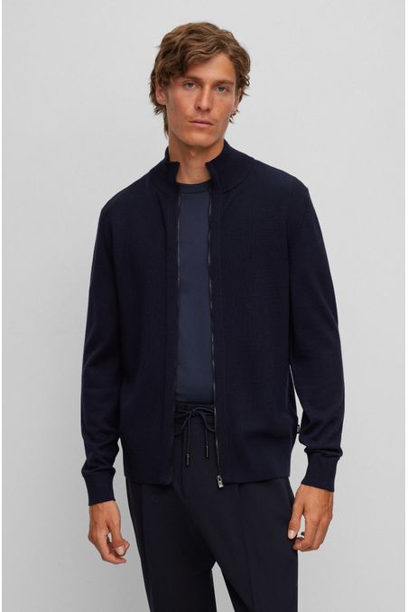 HOODIE REGULAR FIT CON CREMALLERA HOMBRE