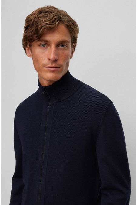 HOODIE REGULAR FIT CON CREMALLERA HOMBRE