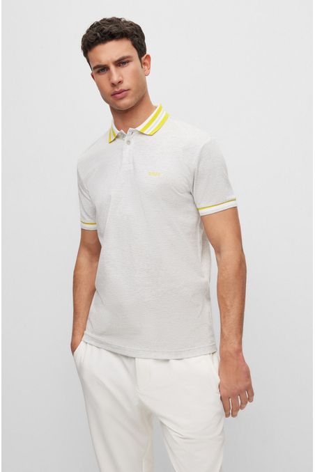 POLO REGULAR FIT DE ALGODÓN HOMBRE