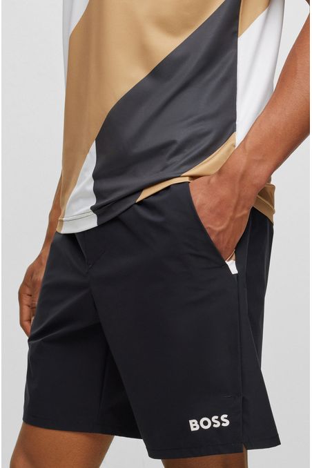SHORTS PARA TENIS BOSS X MATTEO BERRETTINI CON LOGO HOMBRE