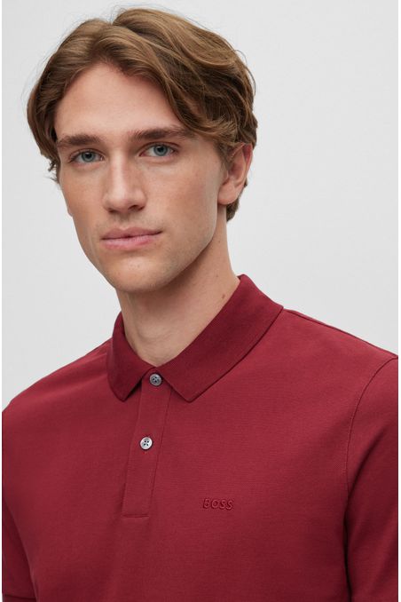 POLO REGULAR FIT DE ALGODÓN CON LOGO HOMBRE