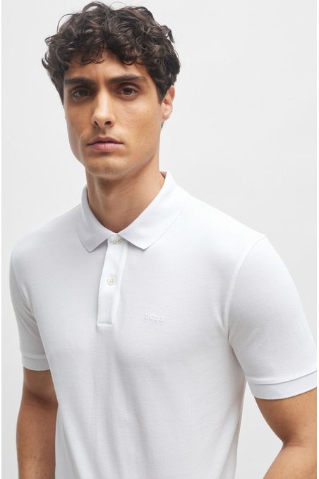 POLO REGULAR FIT DE ALGODÓN CON LOGO HOMBRE
