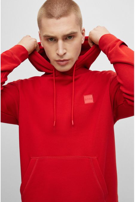 HOODIE REGULAR FIT CON CAPUCHA DE ALGODÓN HOMBRE