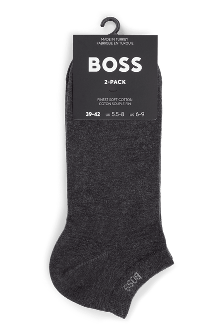 PAQUETE DE 2 PARES DE CALCETINES A LA ALTURA DEL TOBILLO HOMBRE