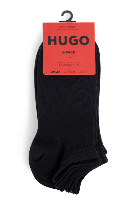 PAQUETE DE 6 PARES DE CALCETINES A LA ALTURA DEL TOBILLO HOMBRE