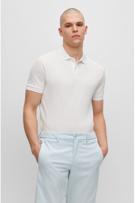 POLO REGULAR FIT DE ALGODÓN CON LOGO HOMBRE