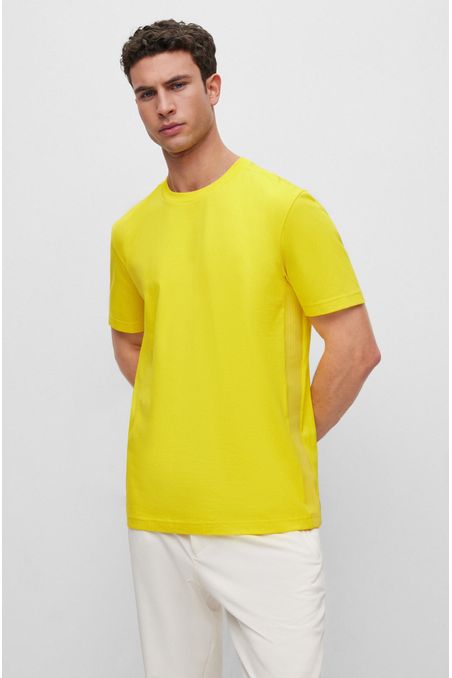 CAMISETA REGULAR FIT DE ALGODÓN HOMBRE