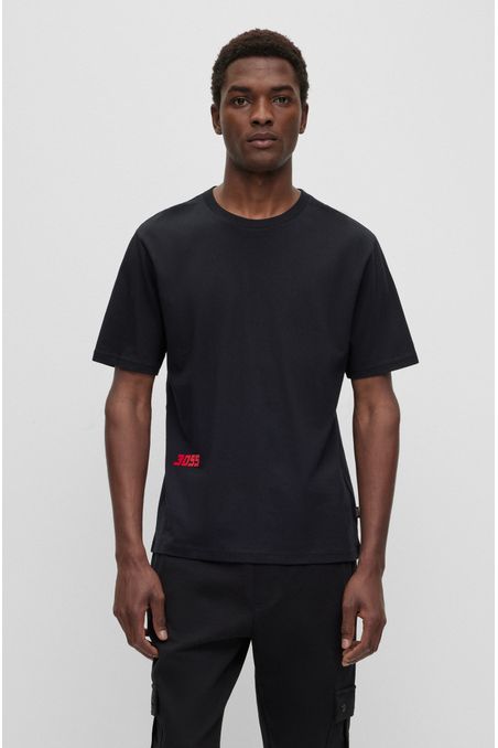 CAMISETA RELAXED FIT DE ALGODÓN CON ESTAMPADOS HOMBRE