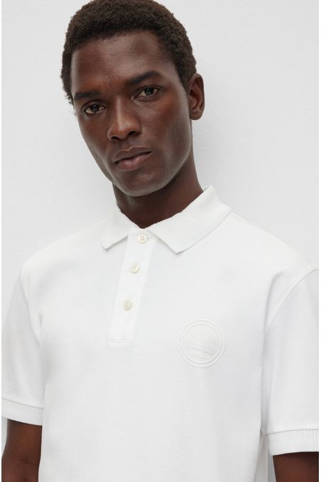 POLO SLIM FIT DE ALGODÓN BOSS X PORSCHE HOMBRE