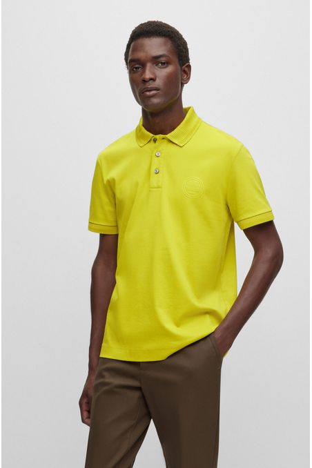 POLO SLIM FIT DE ALGODÓN BOSS X PORSCHE HOMBRE