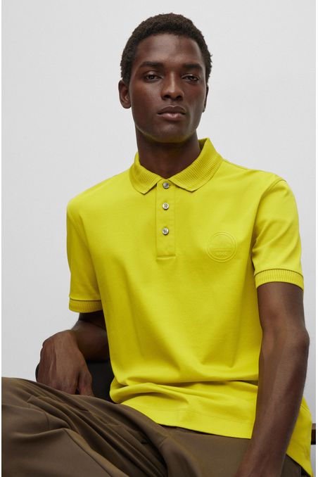 POLO SLIM FIT DE ALGODÓN BOSS X PORSCHE HOMBRE