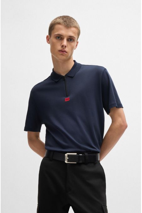 POLO REGULAR FIT DE PUNTO DE ALGODÓN HOMBRE