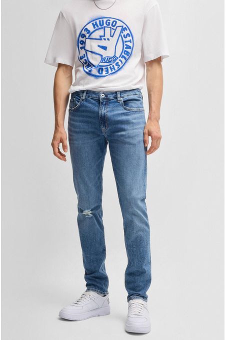 JEANS EXTRA-SLIM FIT EN DENIM HOMBRE