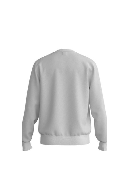 BUZO REGULAR FIT DE ALGODÓN MERCERIZADO CON ESTAMPADO HOMBRE