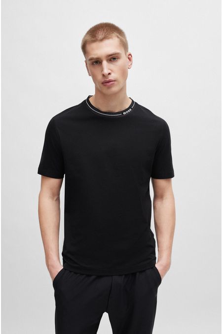 CAMISETA REGULAR FIT DE PUNTO DE ALGODÓN HOMBRE