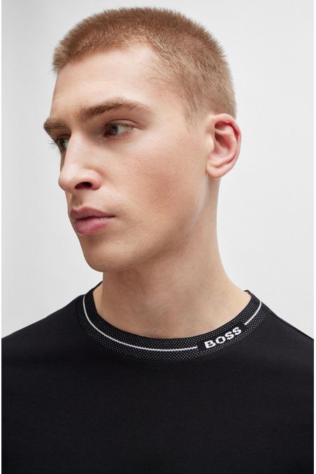 CAMISETA REGULAR FIT DE PUNTO DE ALGODÓN HOMBRE