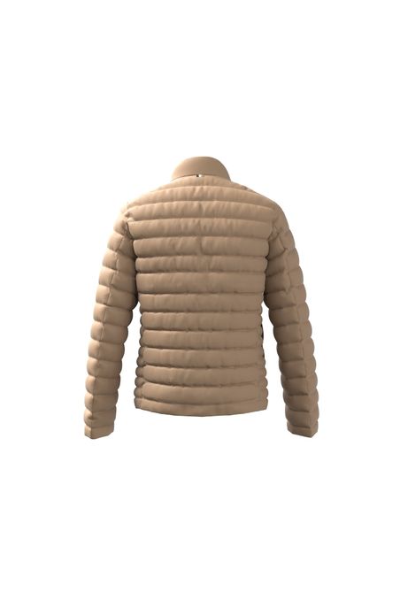 CHAQUETA ACOLCHADA REPELENTE AL AGUA CON LOGO HOMBRE