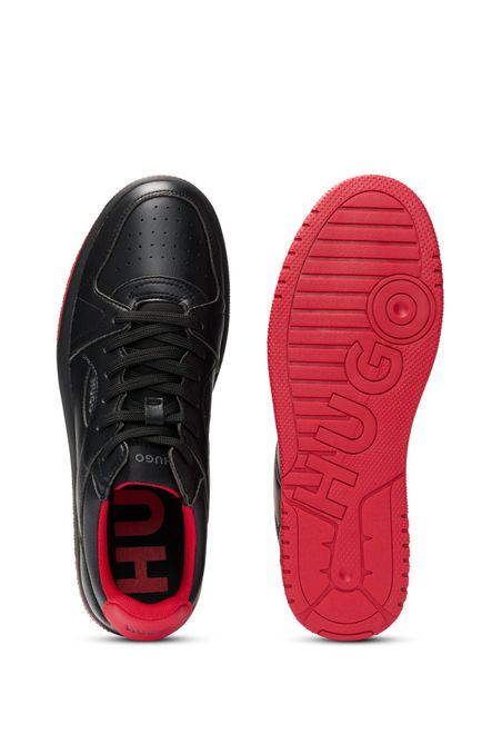 TENIS DE EFECTO NOBUK CON SUELA DE LA MARCA HOMBRE