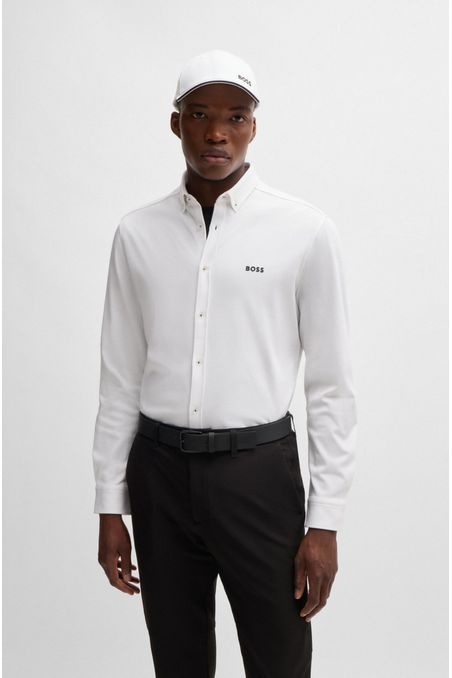 CAMISA REGULAR FIT DE ALGODÓN ANTIARRUGAS HOMBRE