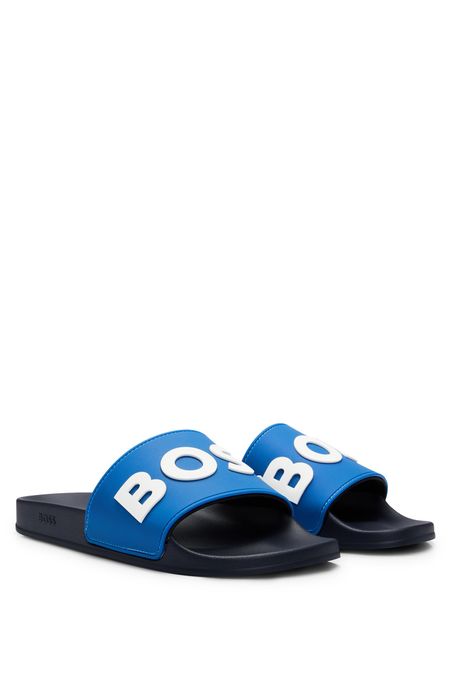 SANDALIAS CON LOGO EN RELIEVE HOMBRE