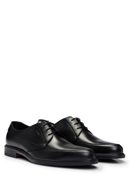 MOCASINES CON CORDONES DERBY DE CUERO HOMBRE