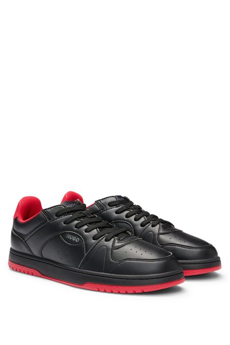 TENIS DE EFECTO NOBUK CON SUELA DE LA MARCA HOMBRE