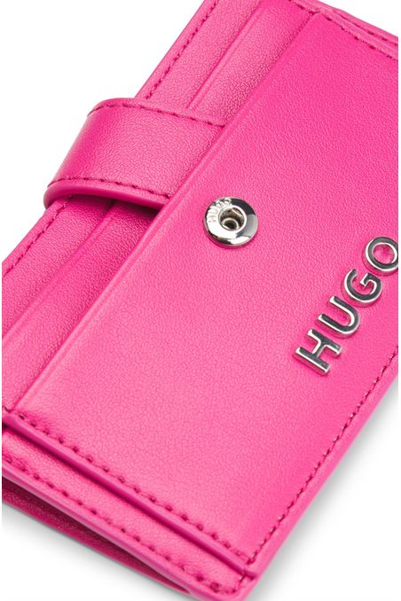 BILLETERA DE PIEL SINTÉTICA CON LETRAS DE LOGO MUJER Rosa 50541705675