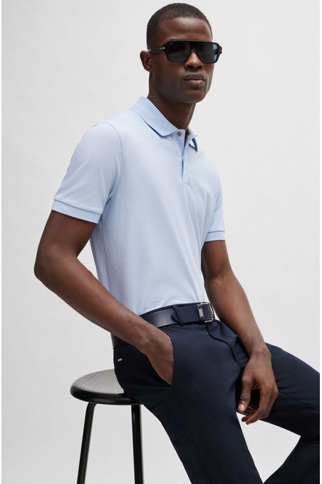 PANTALONES SLIM FIT DE ALGODÓN ELÁSTICO HOMBRE
