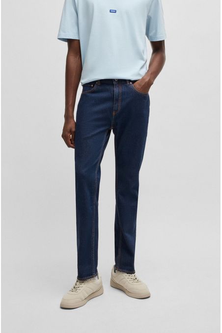 JEANS SLIM FIT DE DENIM ELÁSTICO HOMBRE