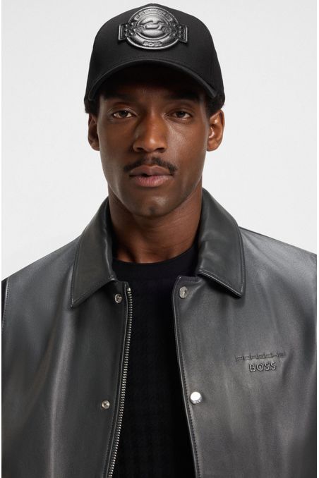 GORRA PORSCHE X BOSS EN ALGODÓN CON PARCHE DE LA COLABORACIÓN GORRA HOMBRE