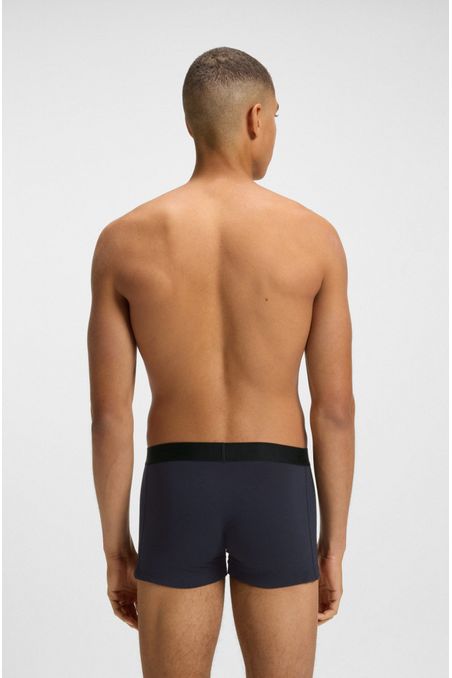 PAQUETE DE TRES BÓXER DE ALGODÓN ELÁSTICO CALZONCILLOS HOMBRE