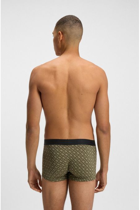 PAQUETE DE TRES BÓXER DE ALGODÓN ELÁSTICO CALZONCILLOS HOMBRE