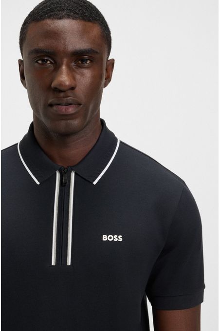 POLO SLIM FIT EN ALGODÓN ELÁSTICO DE SECADO RÁPIDO POLO SLIM FIT HOMBRE