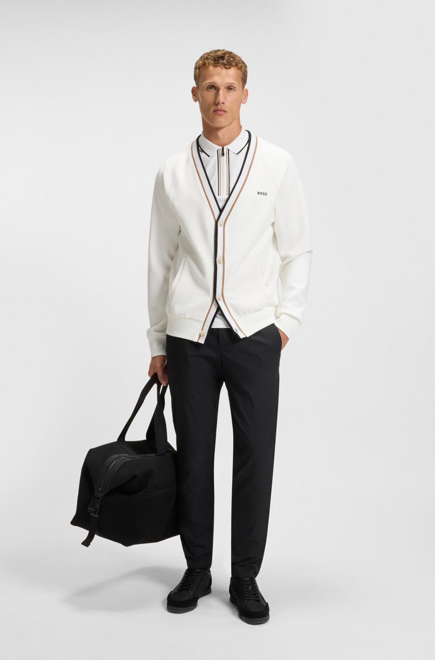 POLO SLIM FIT EN ALGODÓN ELÁSTICO DE SECADO RÁPIDO POLO SLIM FIT HOMBRE