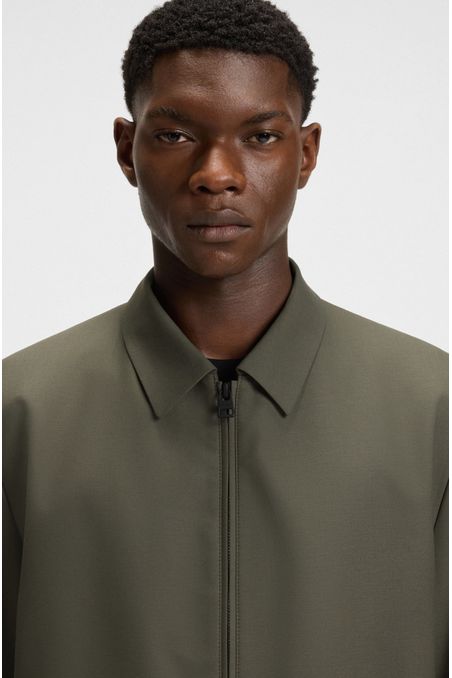 CHAQUETA SLIM FIT DE TEJIDO ELÁSTICO TÉCNICO BLAZERS SLIM FIT HOMBRE