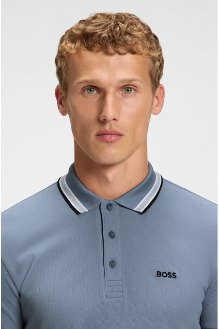 POLO PADDY DE PIQUÉ DE ALGODÓN POLO REGULAR FIT HOMBRE