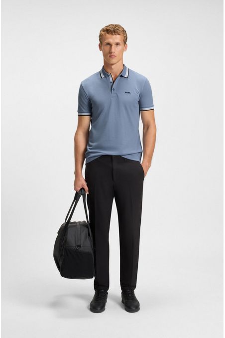 POLO PADDY DE PIQUÉ DE ALGODÓN POLO REGULAR FIT HOMBRE