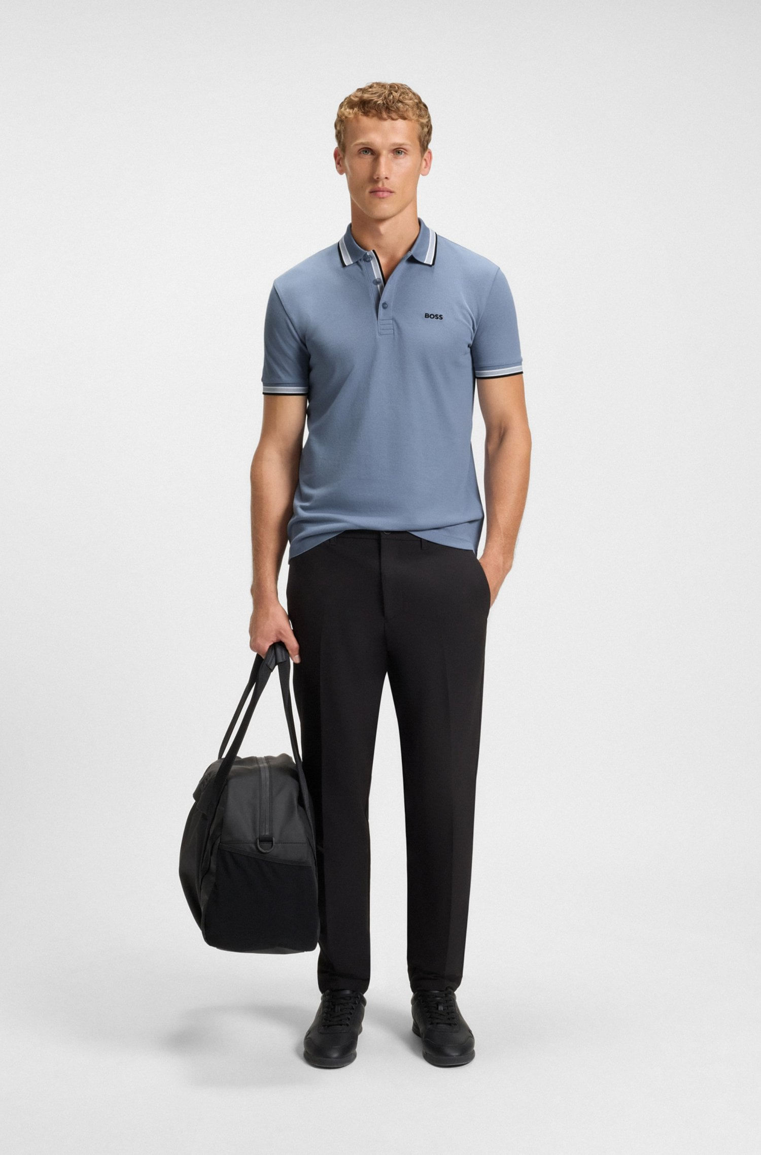 POLO PADDY DE PIQUÉ DE ALGODÓN POLO REGULAR FIT HOMBRE