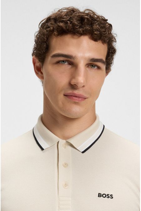 POLO PADDY DE PIQUÉ DE ALGODÓN POLO REGULAR FIT HOMBRE