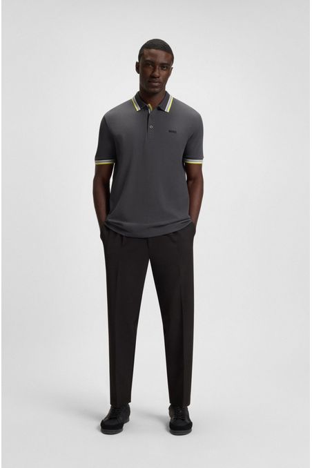 POLO PADDY DE PIQUÉ DE ALGODÓN POLO REGULAR FIT HOMBRE