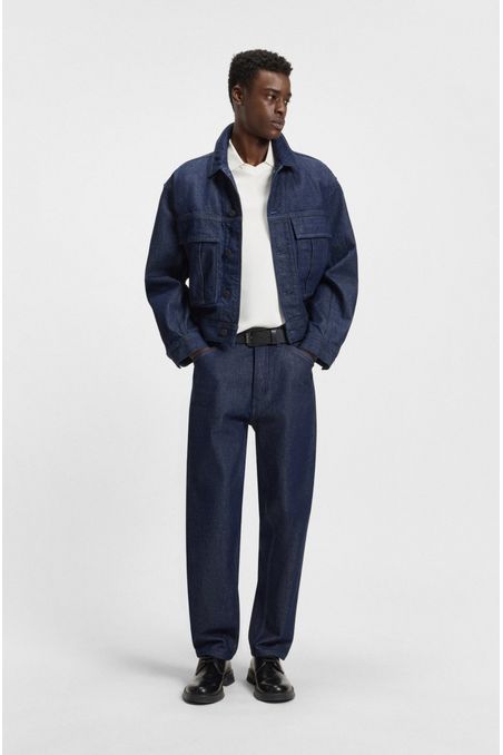 POLO RELAXED FIT EN PIQUÉ DE ALGODÓN ELÁSTICO MERCERIZADO POLO RELAXED FIT HOMBRE